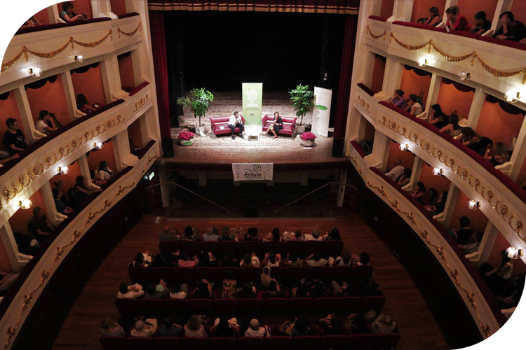 Entula 2018, Daria Bignardi, foto di Archivio Lìberos